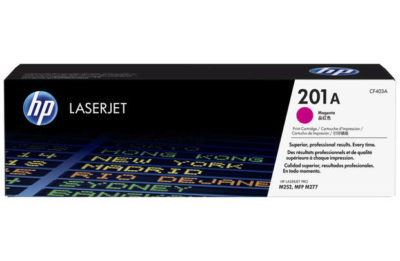 HP 201A Magenta Original LaserJet Toner Cartridge (CF403A) HP 201A Magenta Original LaserJet Toner Cartridge (CF403A)
